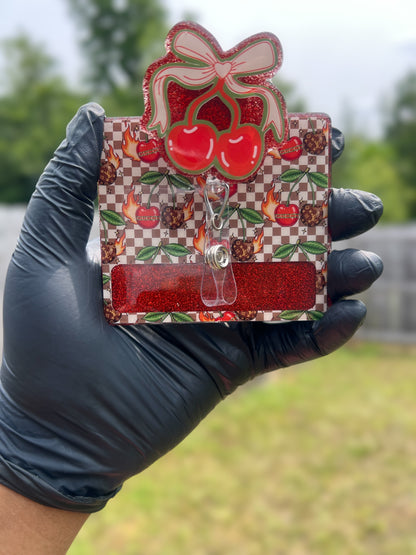 Boujee Cherries Badge Set
