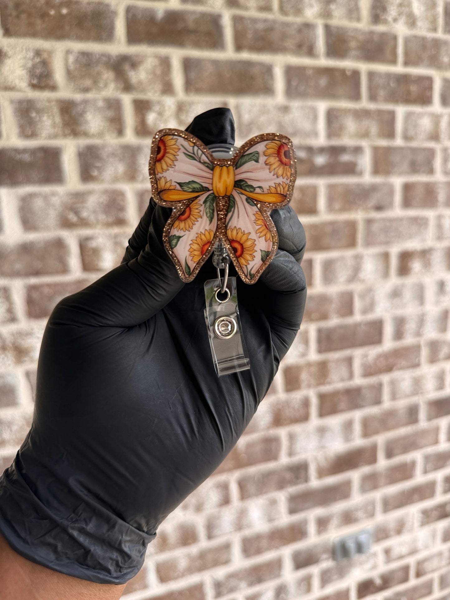 Sunflower Coquette Bow