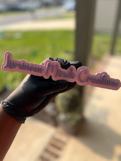 Business Name Watermark Sign