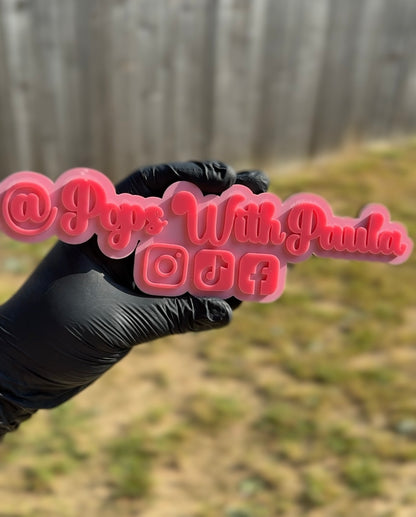 Business Name Watermark Sign