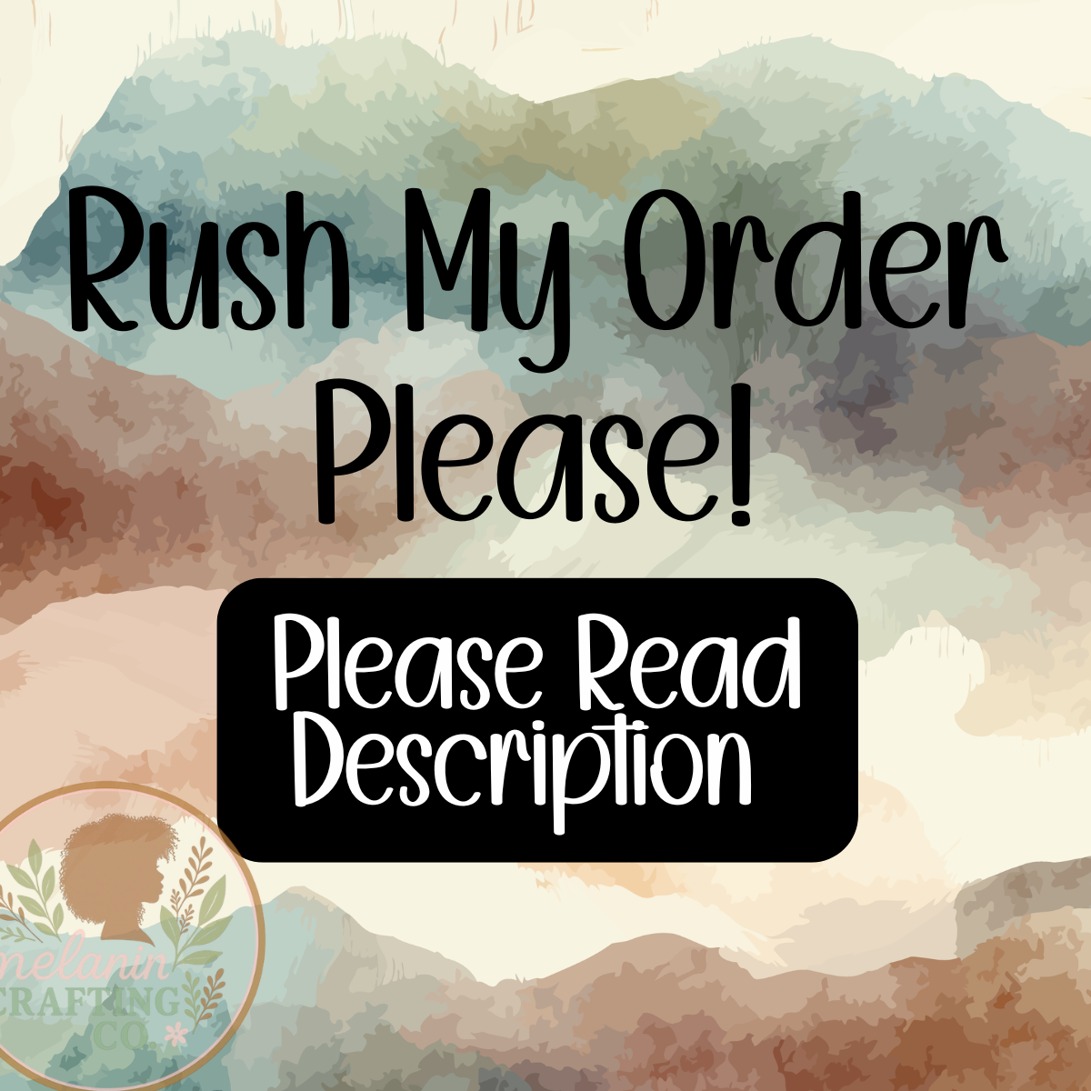 Rush My Order Please