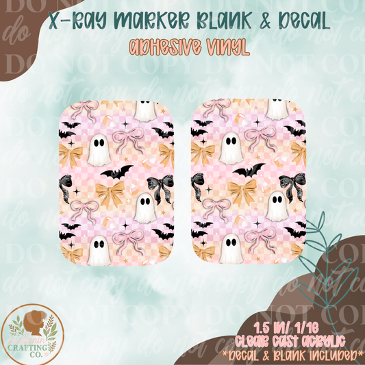 Pastel Halloween Xray Markers (Decal Included)