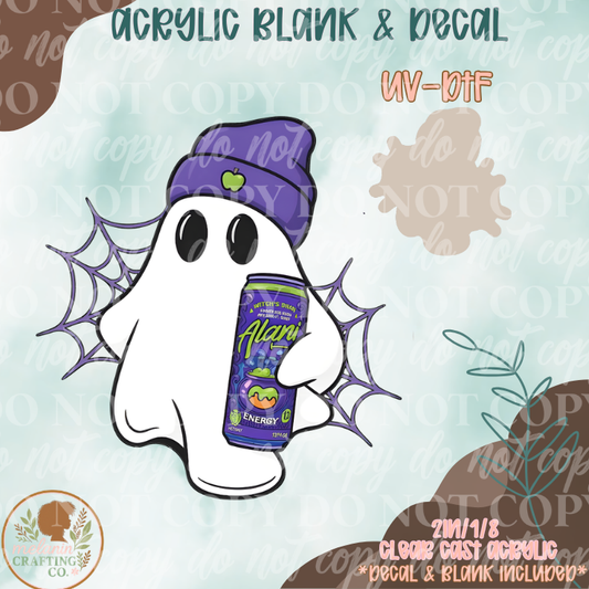 Ghostie Brew UV DTF Acrylic Blank Set