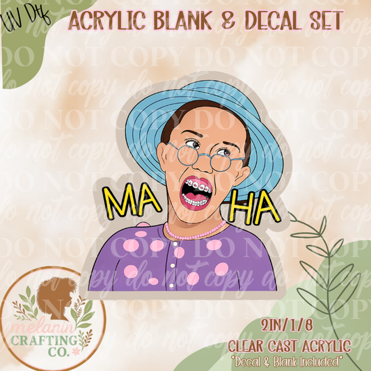 MAHA! UV DTF Acrylic Blank Set