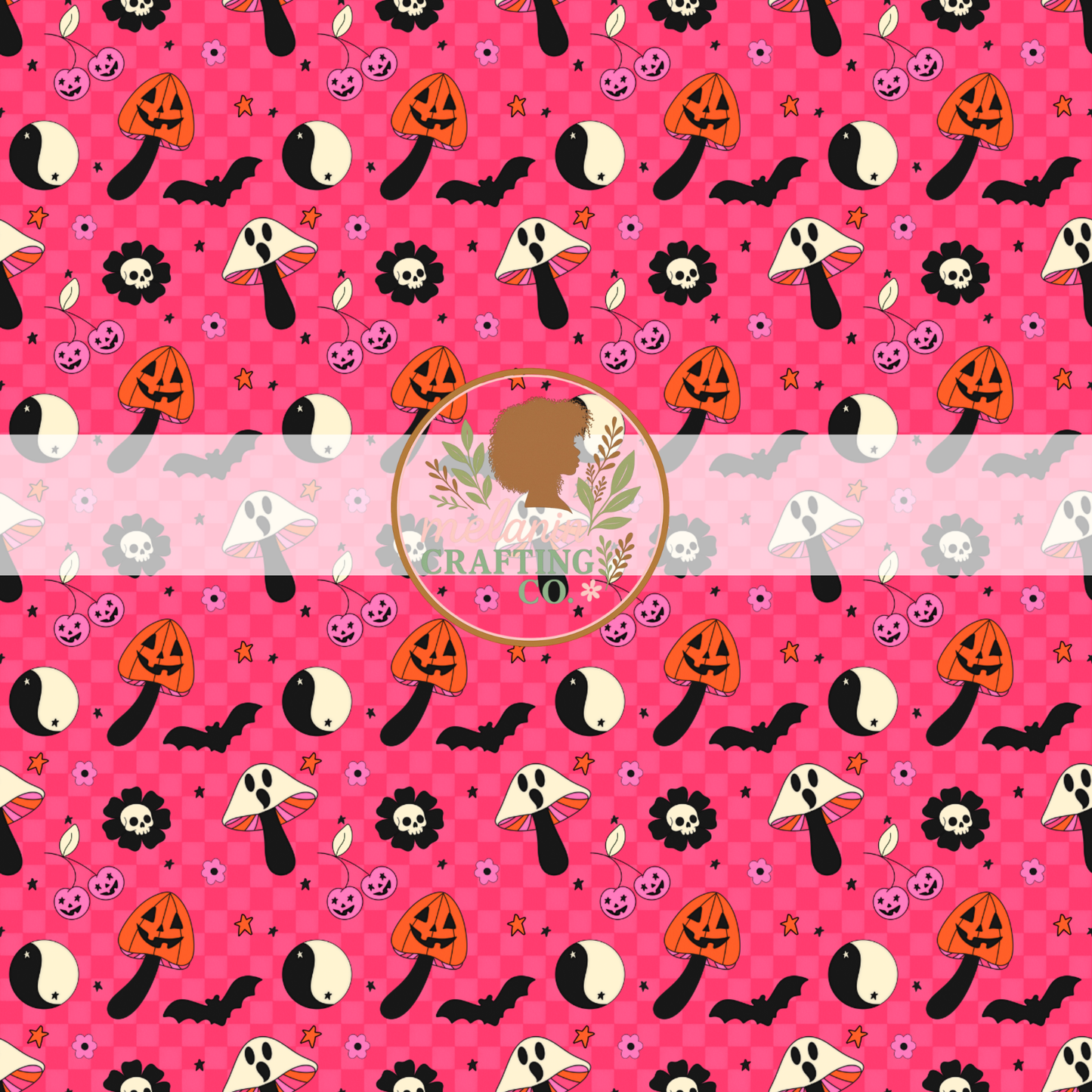 Pink-O-Ween 12x12 Adhesive Vinyl