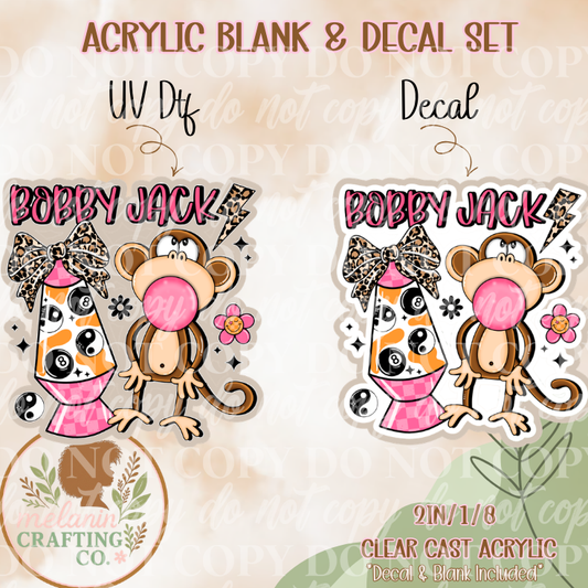 B. Jack Acrylic Blank & Decal