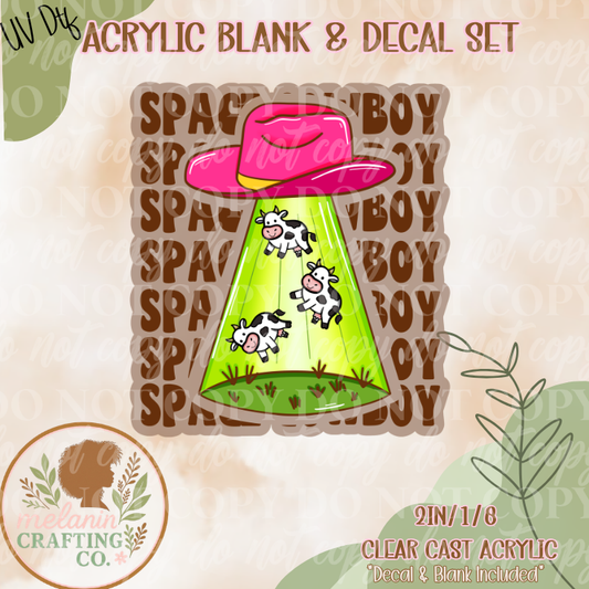 SpaceBoy UV Dtf Acrylic Blank Set