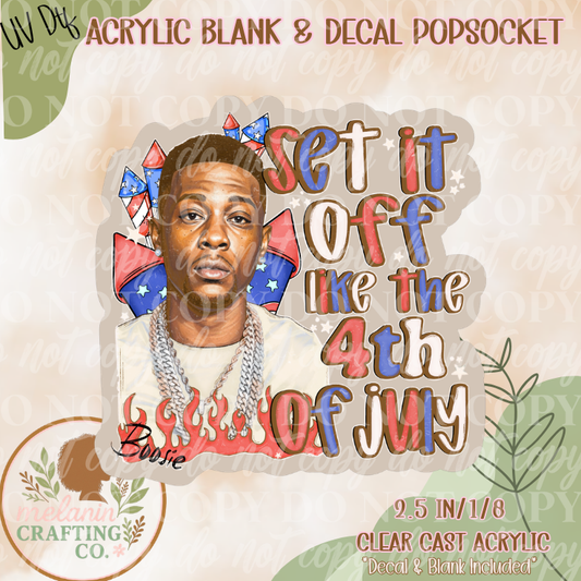 Set It Off UV DTF Acrylic Blank Set