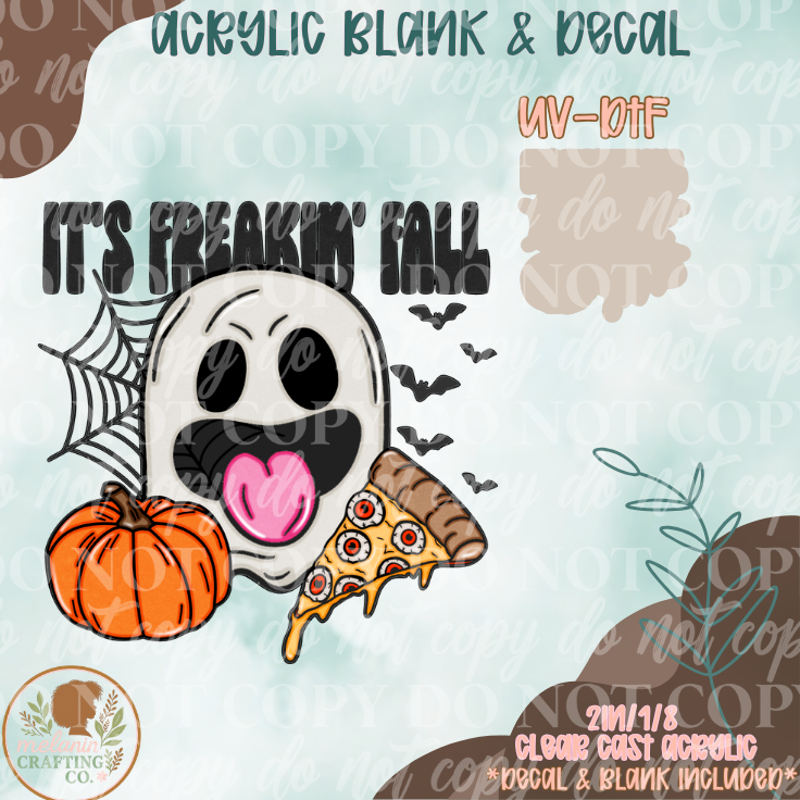 It's Freakin Fall UV DTF Acrylic Blank Set
