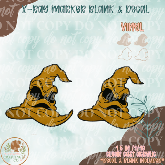 Sorting Hat X-Ray Markers (Decal Included)
