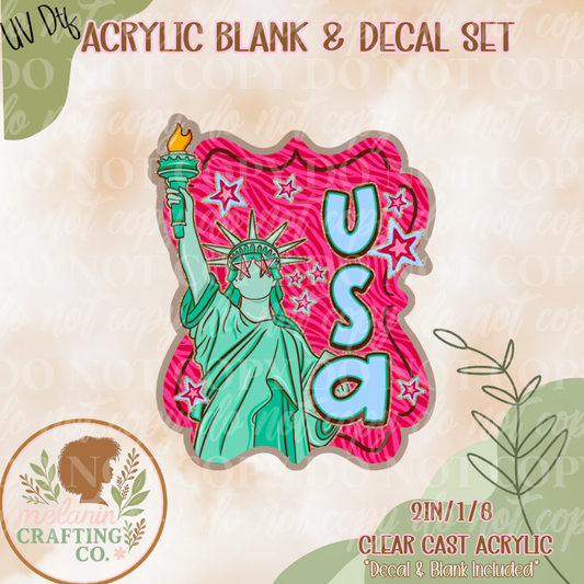 Liberty UV Dtf Acrylic Blank Set