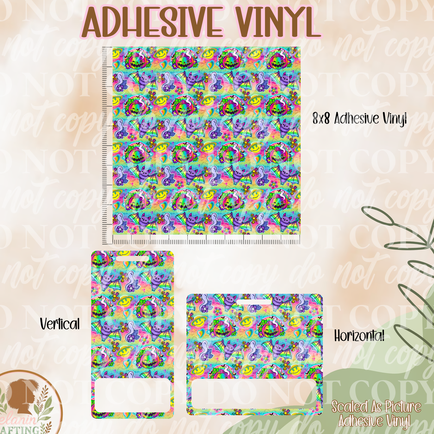 Haunt Mess Adhesive Vinyl
