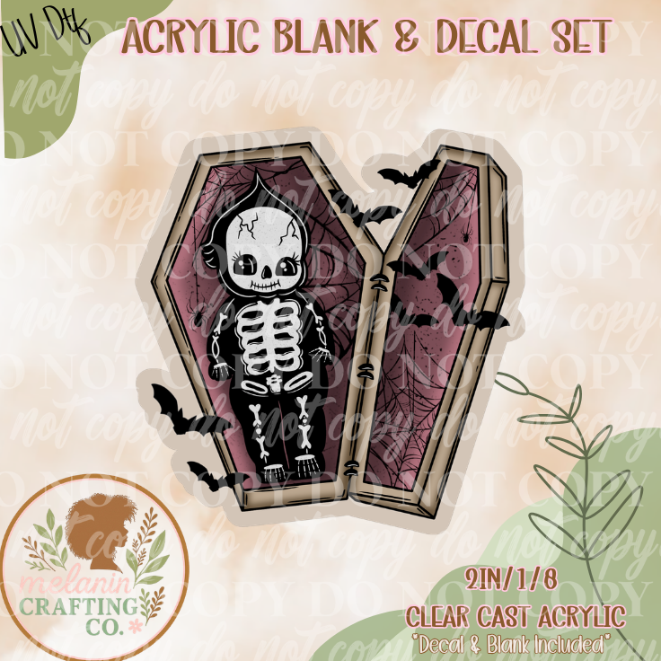 Kewpie Doll UV DTF Acrylic Blank Set