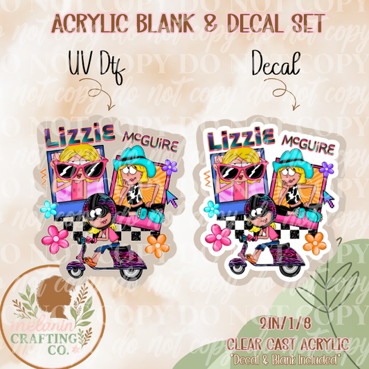 Nostalgic LM Acrylic Blank & Decal