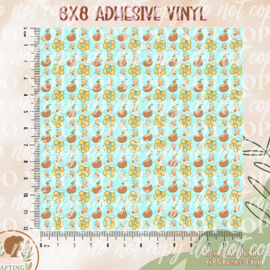HK Summer 8x8 Adhesive Vinyl