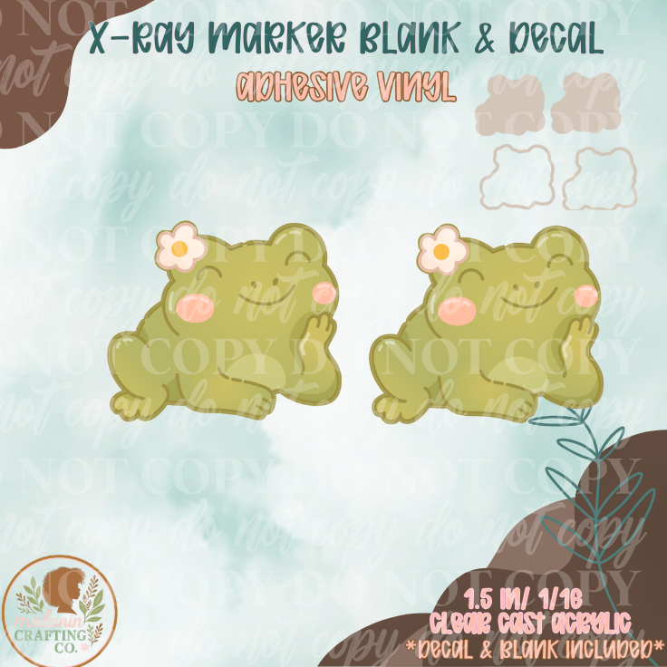 Froggy X-Ray Markers (Decal Included)