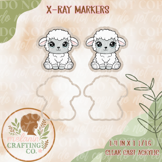 Sheep X-Ray Markers (Decal Included)