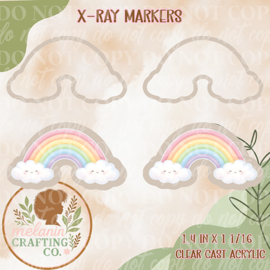 Rainbow X-Ray Markers (Decal Included)