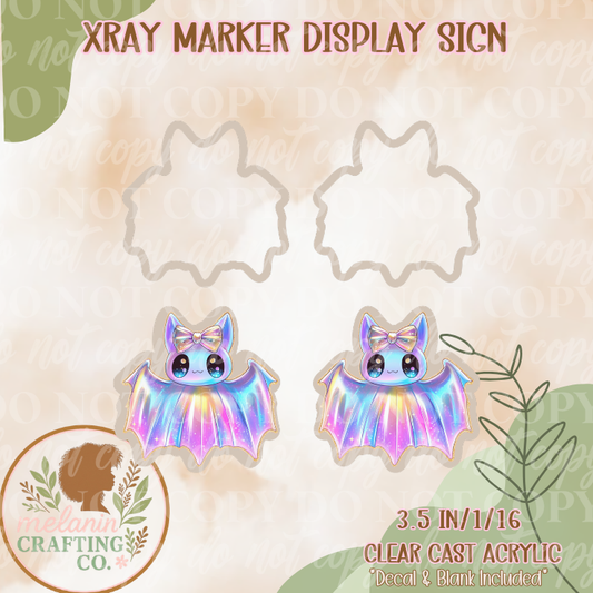 Neon Bats X-Ray Markers (UV Dtf Included)