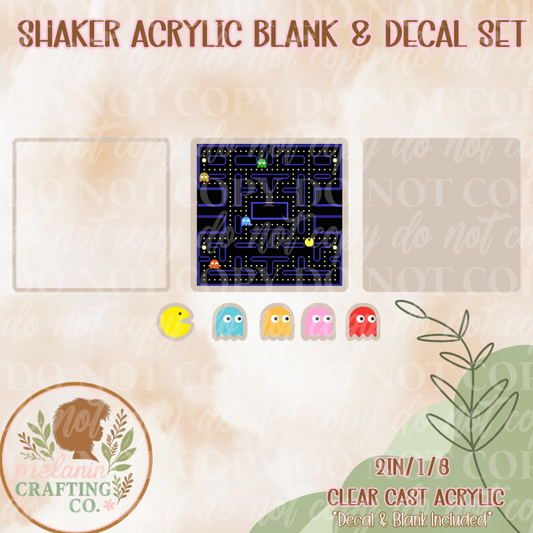 Nostalgic Game UV Dtf Shaker Set